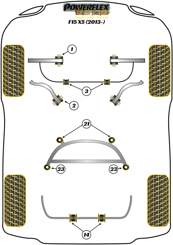 BMW Engine Mount Insert Kit
