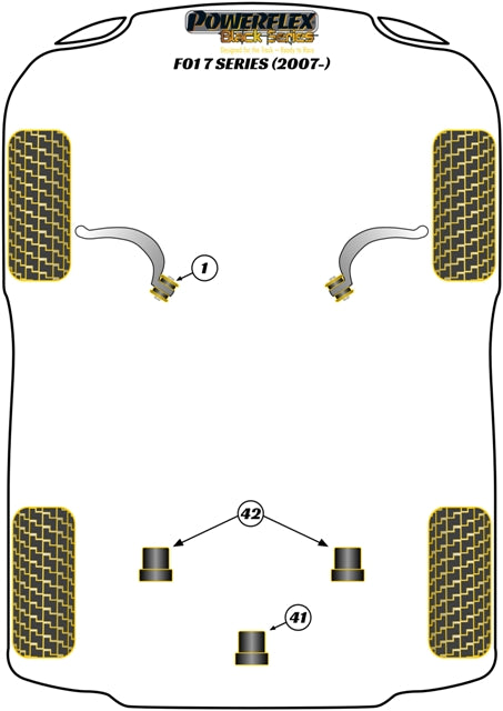 Front Upper Wishbone Bush Camber Adjustable