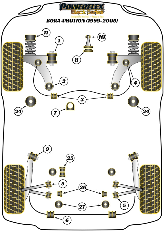 Rear Subframe Mounting Bush