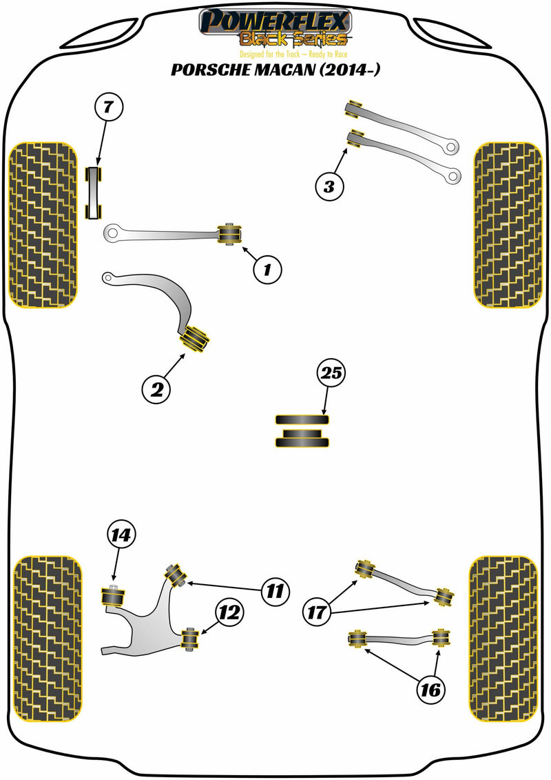 Rear Upper Wishbone Inner Bush