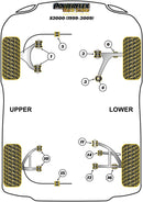 Honda S2000 (1999-2009) Rear Upper Wishbone Bush