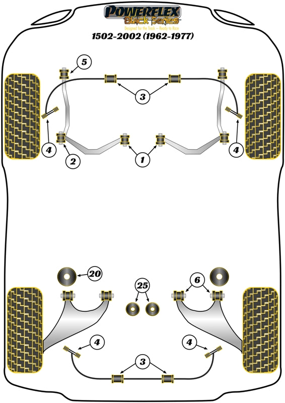 BMW Front Lower Arm Inner Bush