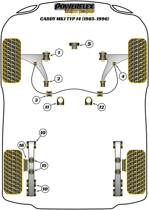 Volkswagen Steering Rack Mount