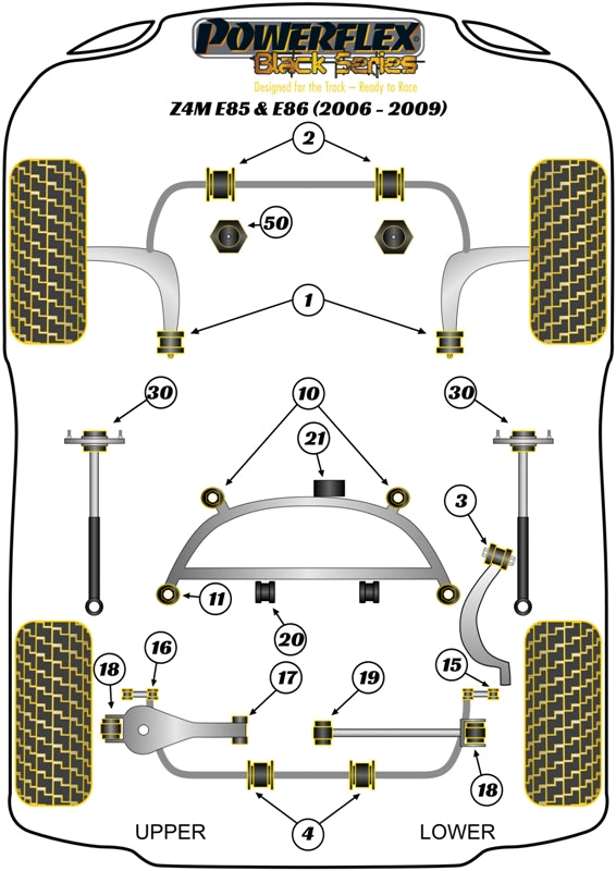 BMW Rear Subframe Rear Bush Insert
