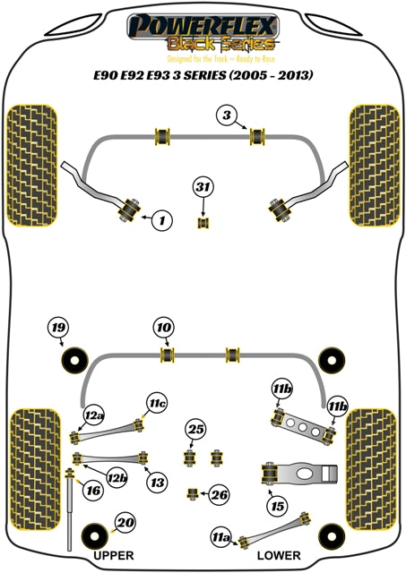 BMW Engine Mount Insert Kit