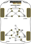 Upper Engine Mount Steady Bush
