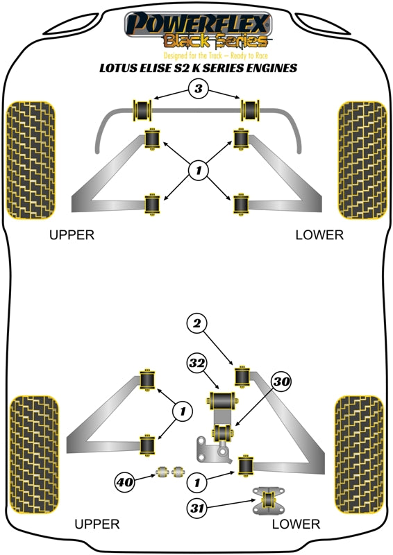 Lower Engine Mount Bush