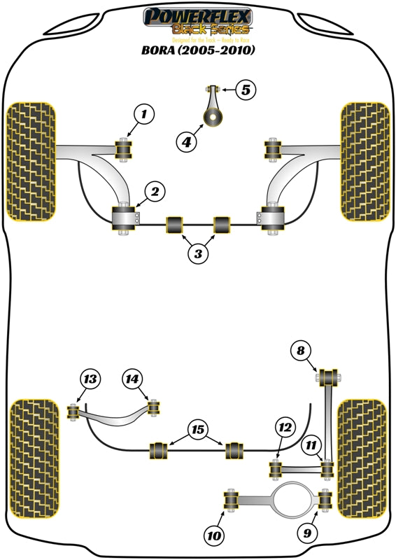 Rear Lower Track Rod Outer Bush