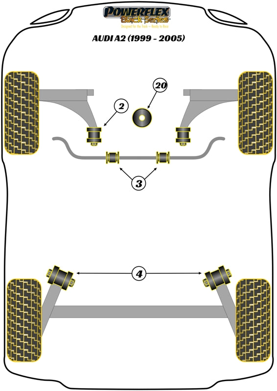 Lower Engine Mount Large Bush (M-Sport)