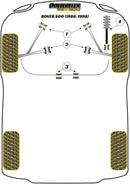 Brake Reaction Bar Mount