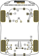 Subaru Rear Diff Mounting Bush