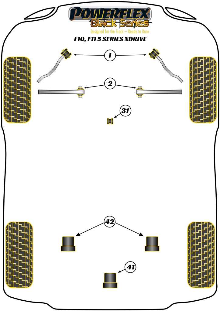 Rear Diff Front Mounting Bush