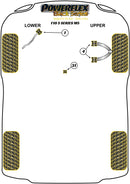 BMW Front Radius Arm to Chassis Bush