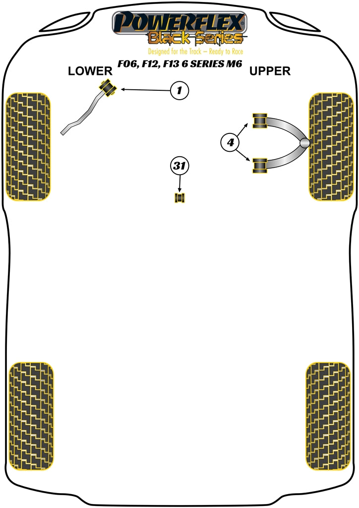 BMW Gear Shift Arm Front Bush Oval