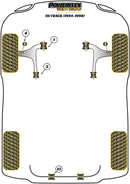 Subaru Front Arm Rear Bush - Caster Adjust