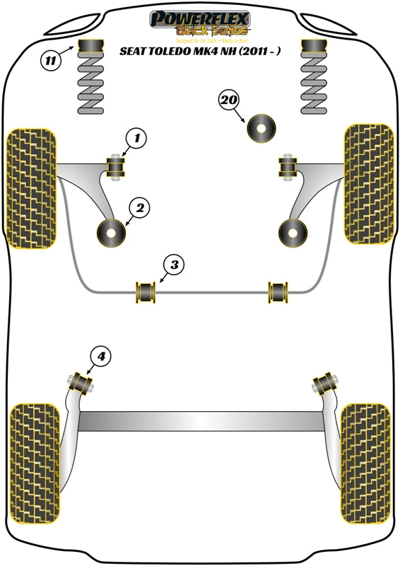 Lower Engine Mount Large Bush (M-Sport)