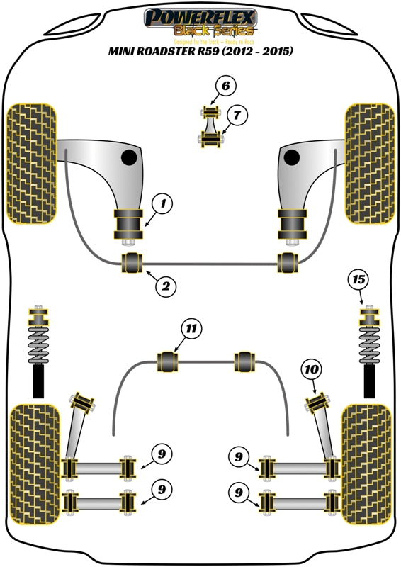 Mini Lower Torque Mount, Track Use