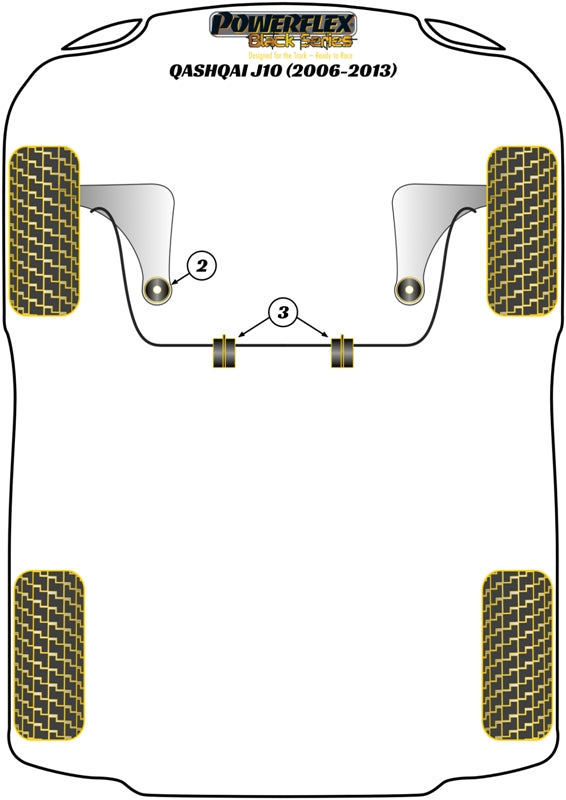 Nissan Front Anti Roll Bar Bush 21mm