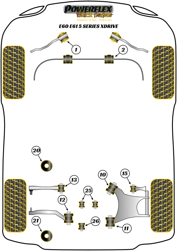 BMW Rear Toe Adjust Inner Bush