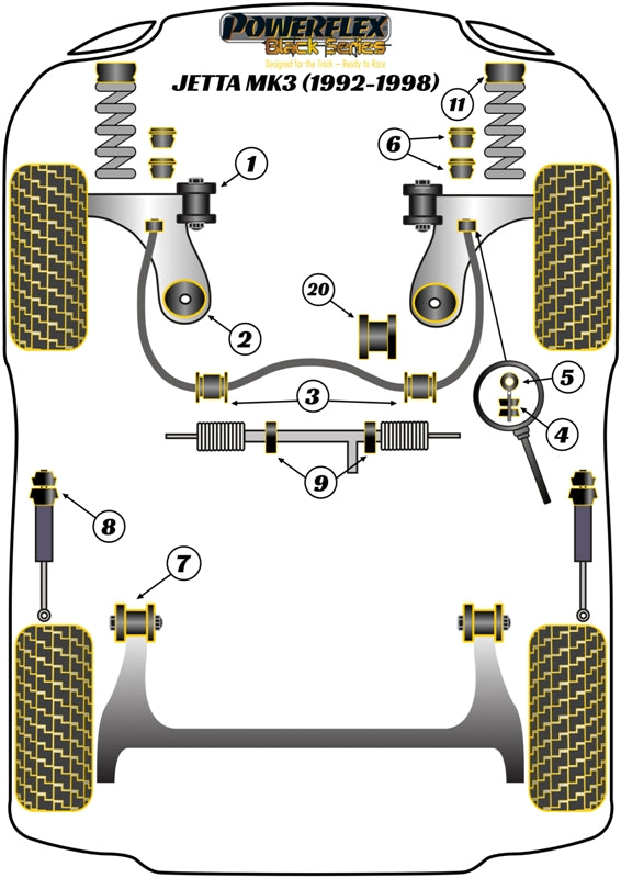 Volkswagen Power Steering Rack Mount