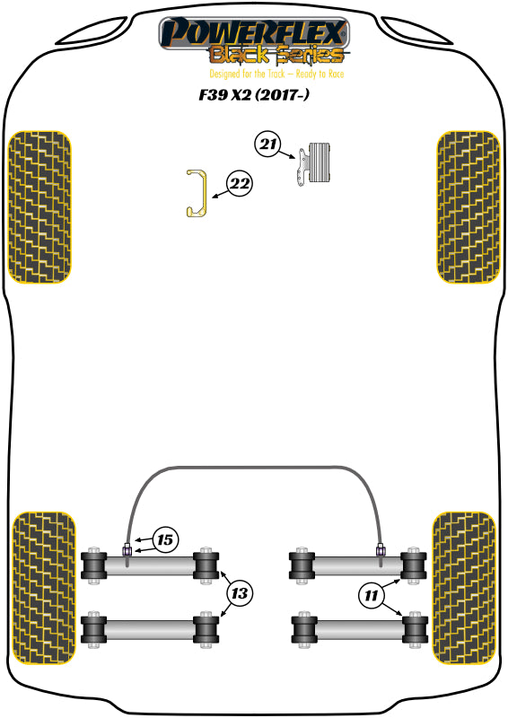 Rear Anti Roll Bar Link Rod Bush