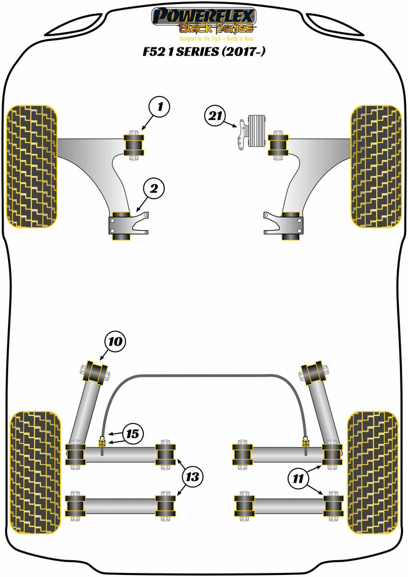 Rear Upper Arm Inner Bush