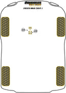 Ford Fiesta Lower Torque Mount, Track Use