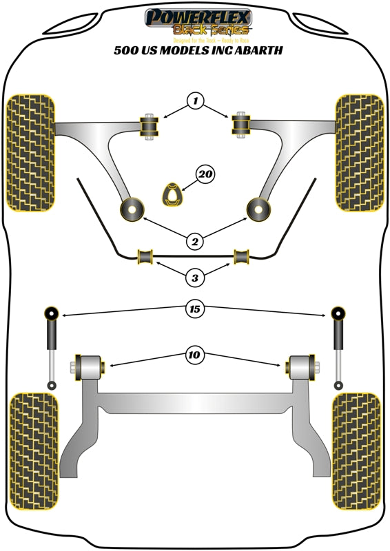 Front Anti Roll Bar Bush 21mm