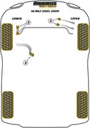 Front Lower Radius Arm to Chassis Bush Caster Adjustable