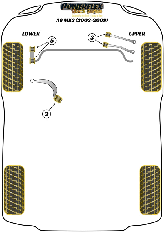 Front Upper Control Arm Bush - Camber Adj