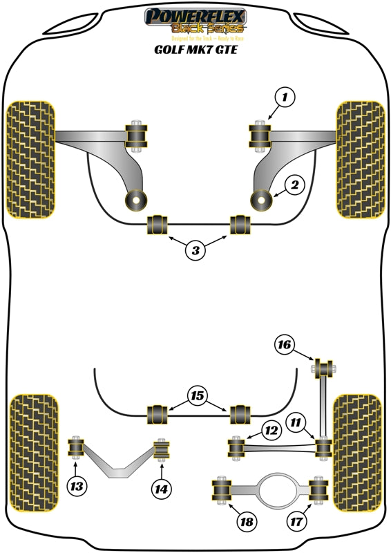 Front Wishbone Rear Bush