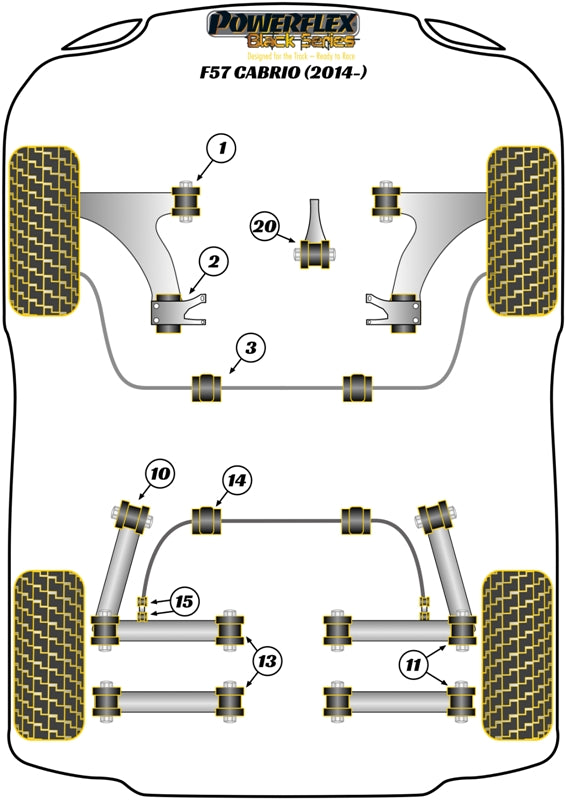 Front Arm Front Bush Camber Adjustable