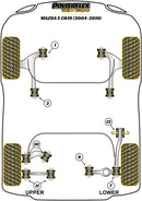 Rear Lower Track Control Arm Outer Bush