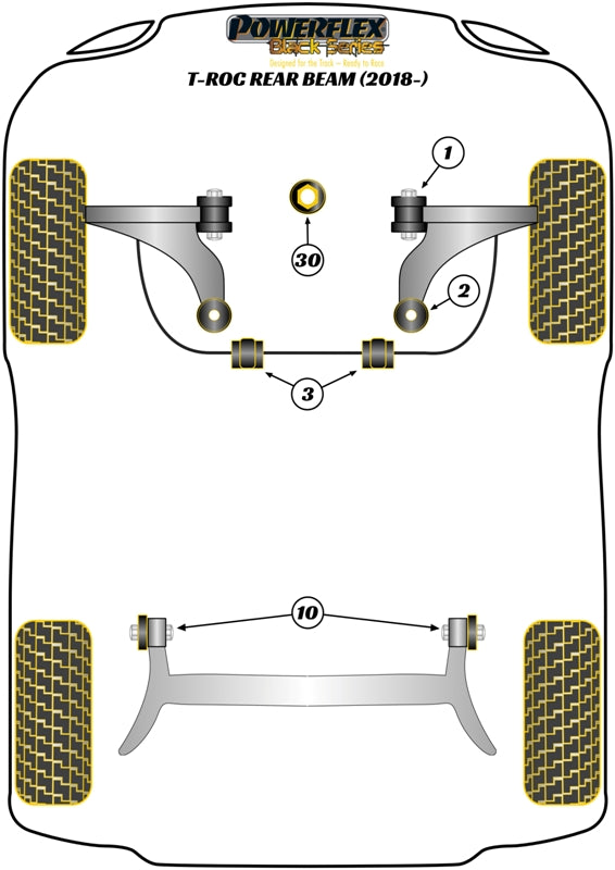 Front Anti Roll Bar Bush 24mm