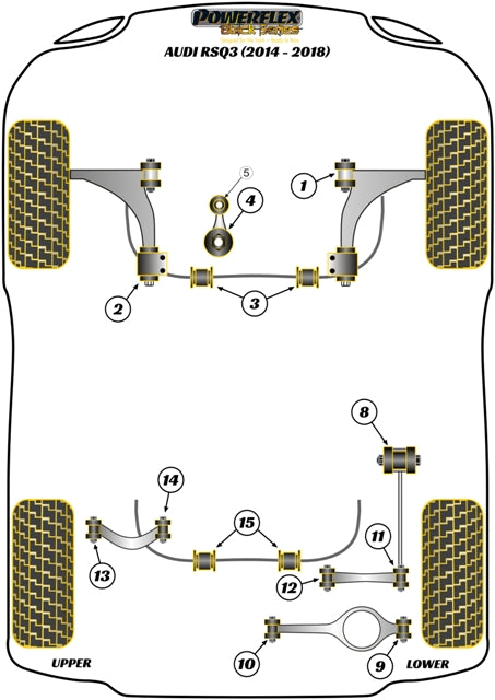 Lower Engine Mount Insert (Large) Motorsport