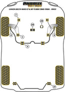 Lancia Delta 1600 GT & HF Turbo 2WD (1986-1992) Rear Anti Roll Bar Outer Bush