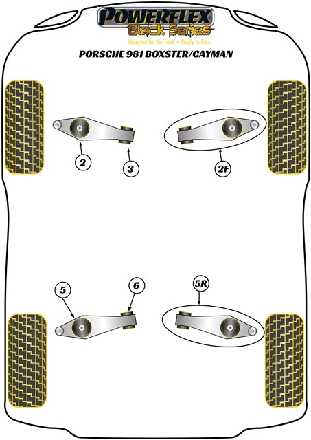 Porsche Front Engine Mount Insert