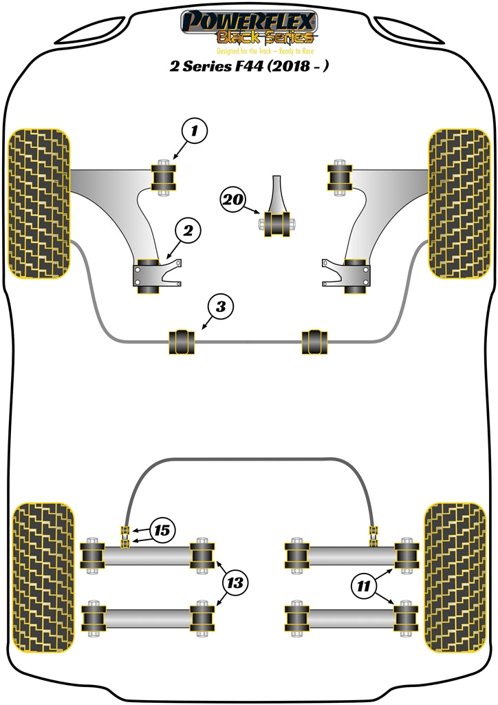 Rear Upper Arm Inner Bush