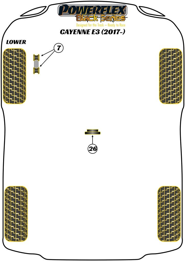 Transmission Mount Insert (Track)