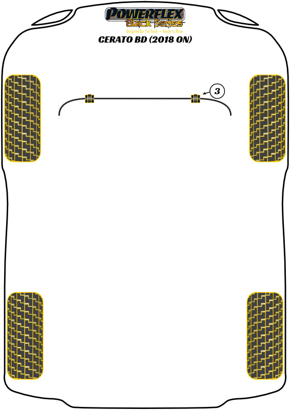 Front Anti Roll Bar Bush 23.2mm