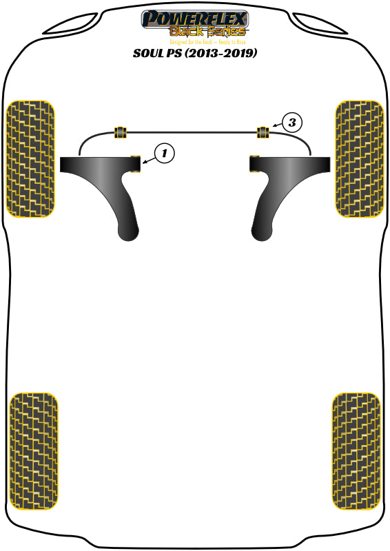 Front Anti Roll Bar Bush 20mm