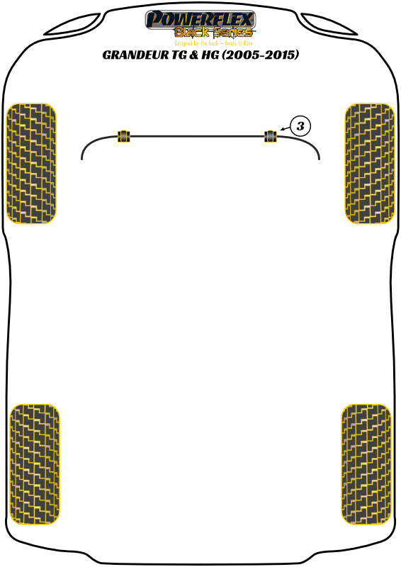 Front Anti Roll Bar Bush 23.2mm