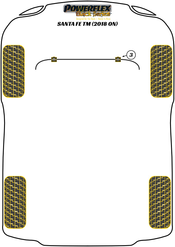 Front Anti Roll Bar Bush 20mm