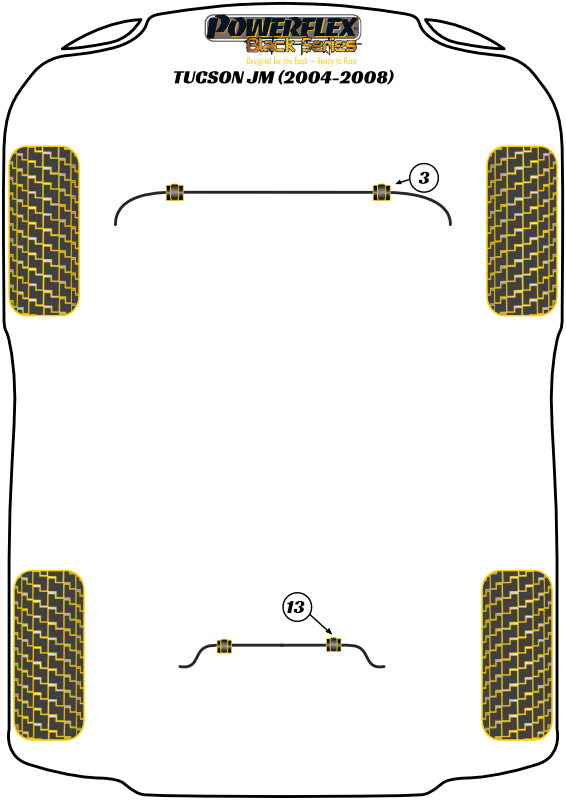 Front Anti Roll Bar Bush 23.2mm