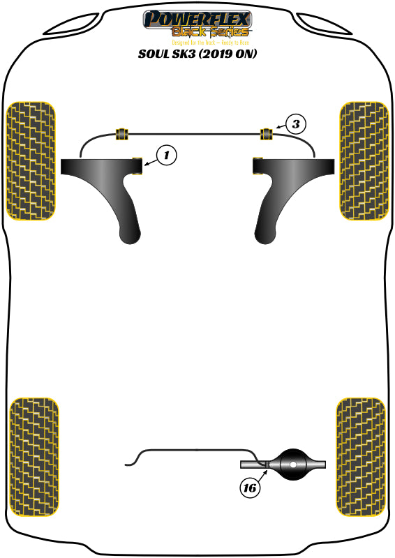 Front Wishbone Front Bush