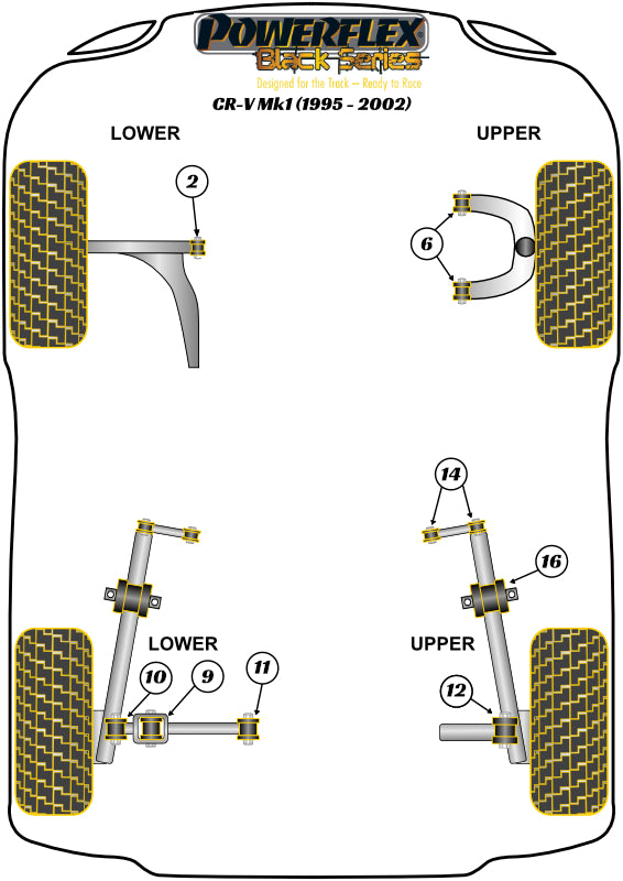 Rear Trailing Arm Mount Bush