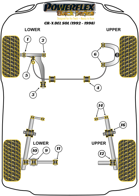 Honda Anti Roll Bar Link Bush