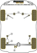 Alfa Romeo 105/115 Guilia, GT, GTA, GTV  Caster Arm To Upper Ball Joint