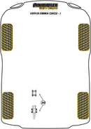 Lotus Transmission Mount Bush Insert Kit