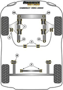 Audi Rear Subframe Front Bush 10mm